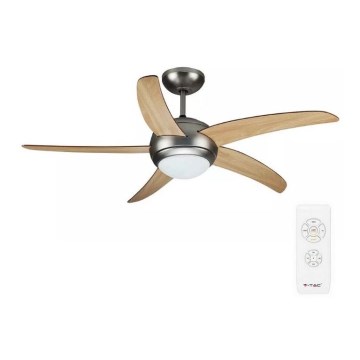 Ceiling fan 2xE27/20W/230V d. 132 cm + remote control