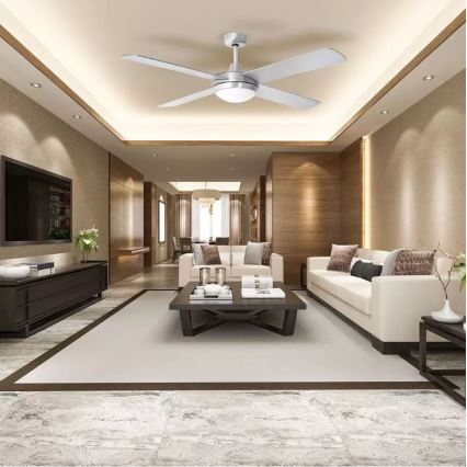Ceiling fan 2xE27/20W/230V + RC