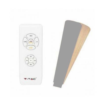 Ceiling fan 2xE27/20W/230V + RC