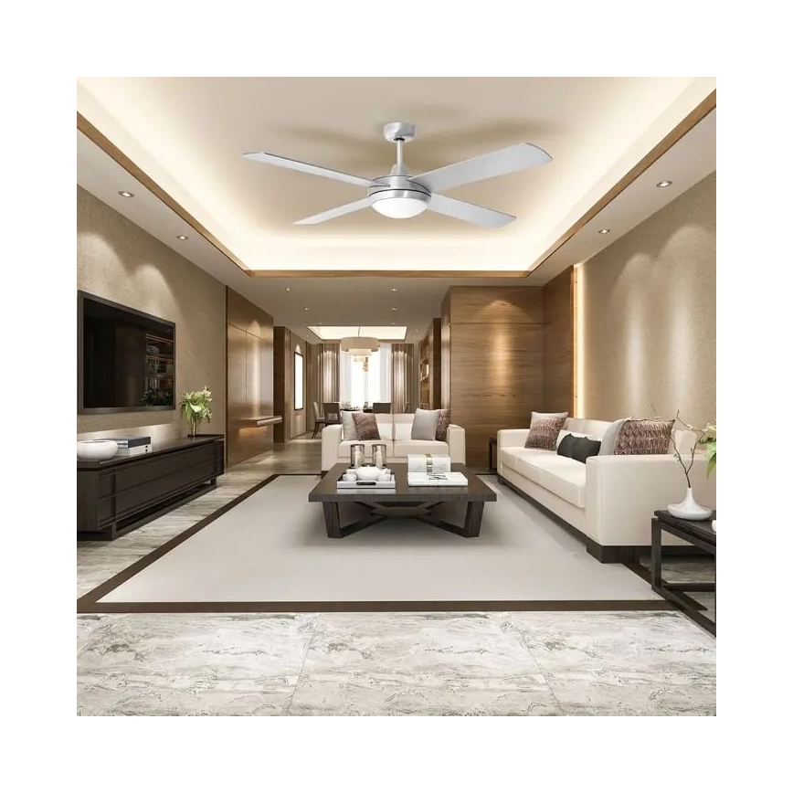 Ceiling fan 2xE27/35W/230V + remote control