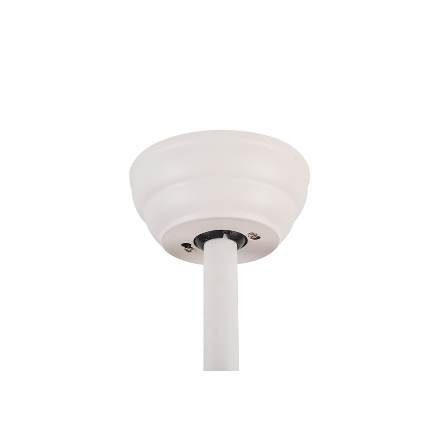 Ceiling fan d. 132 cm beige/white + remote control