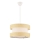 Ceiling Lamp HALO 1xE27/60W/230V cream/beige