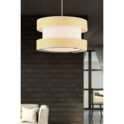 Ceiling Lamp HALO 1xE27/60W/230V cream/beige