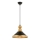 Ceiling lamp MONZA 1xE27/40W/230V diameter 30 cm black/gold