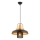 Ceiling lamp MONZA 1xE27/40W/230V diameter 32 cm black/gold