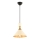 Ceiling lamp MONZA 1xE27/40W/230V Ø 25 cm cream/gold