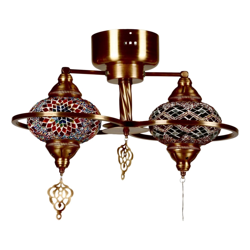 Ceiling lamp YENI 1xE27/40W/230V bronze