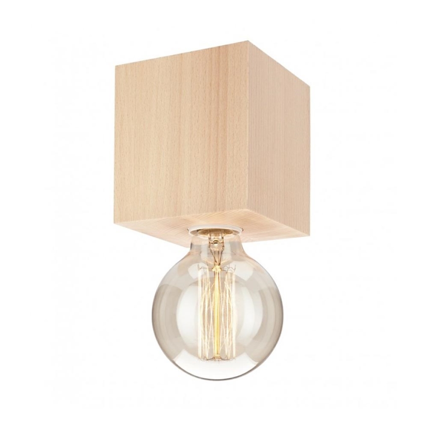 Ceiling light 1xE27/60W/230V beech