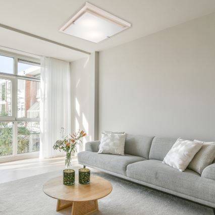 Ceiling light 1xE27/60W/230V beech