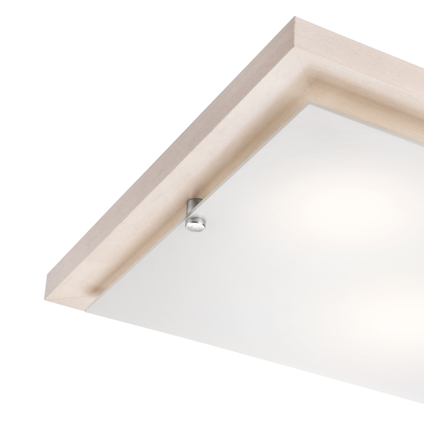 Ceiling light 1xE27/60W/230V beech
