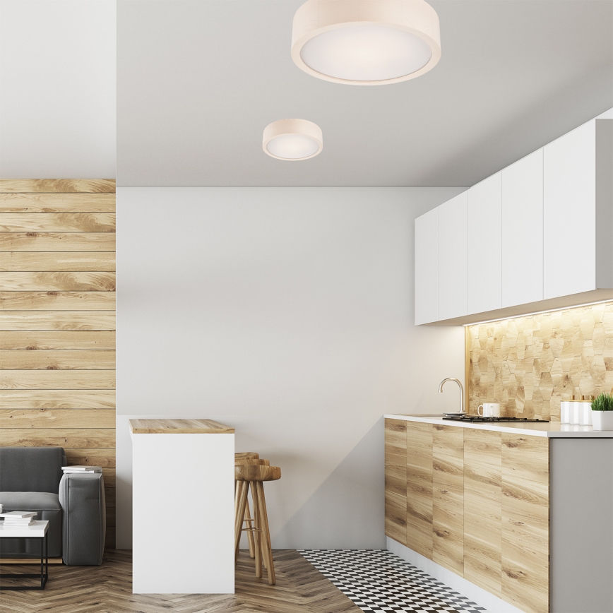 Ceiling light 1xE27/60W/230V pine