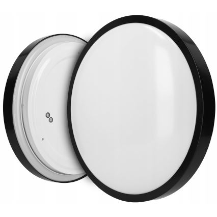 Ceiling light 2xE27/40W/230V Ø 29.5 cm black