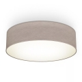 Ceiling light 2xE27/40W/230V Ø 38 cm beige