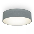 Ceiling light 2xE27/40W/230V Ø 38 cm grey