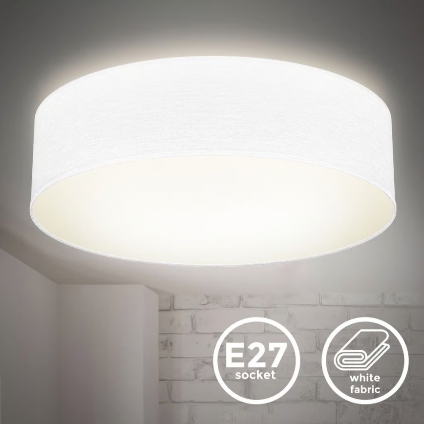 Ceiling light 2xE27/40W/230V Ø 38 cm white