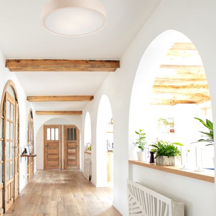 Ceiling light 2xE27/60W/230V pine - FSC certified