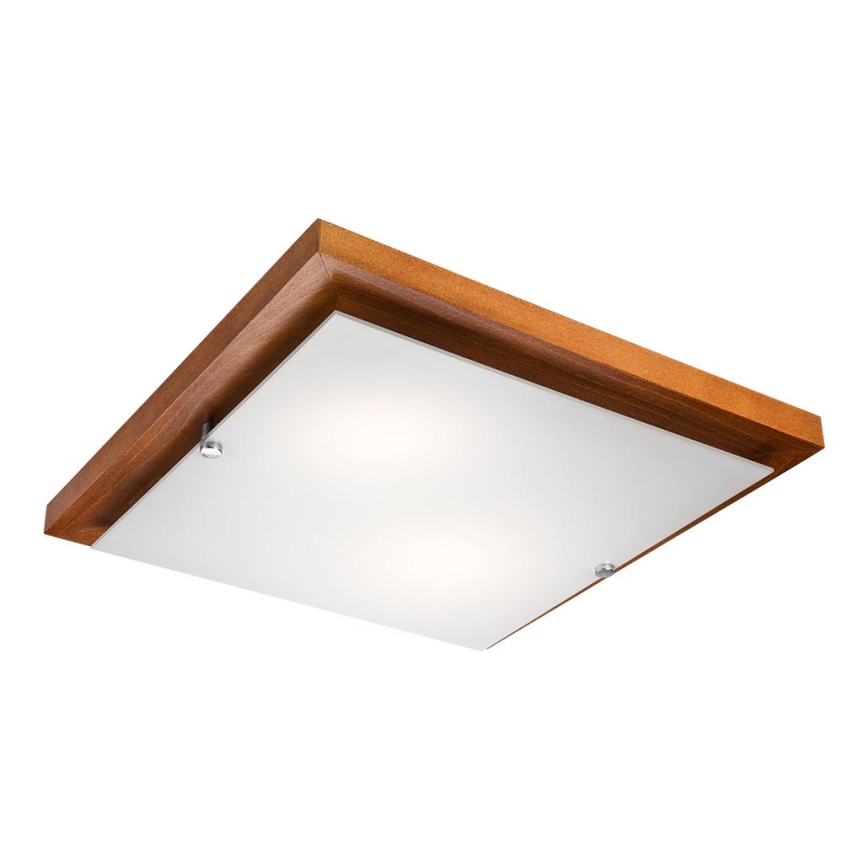 Ceiling light 2xE27/60W/230V pine