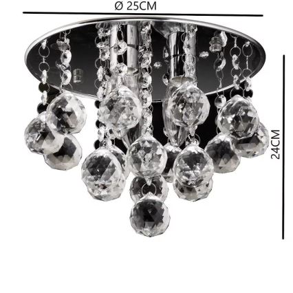 Ceiling light 3xE14/60W/230V