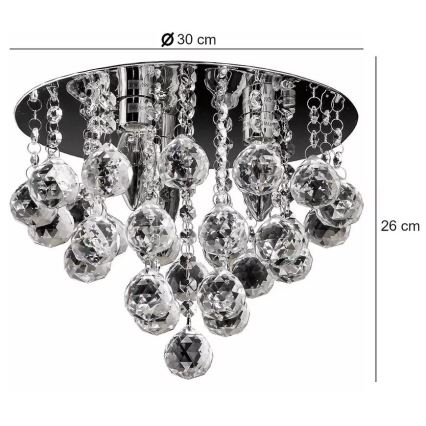 Ceiling light 3xE14/60W/230V