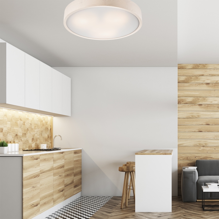 Ceiling light 3xE27/60W/230V pine - FSC certified