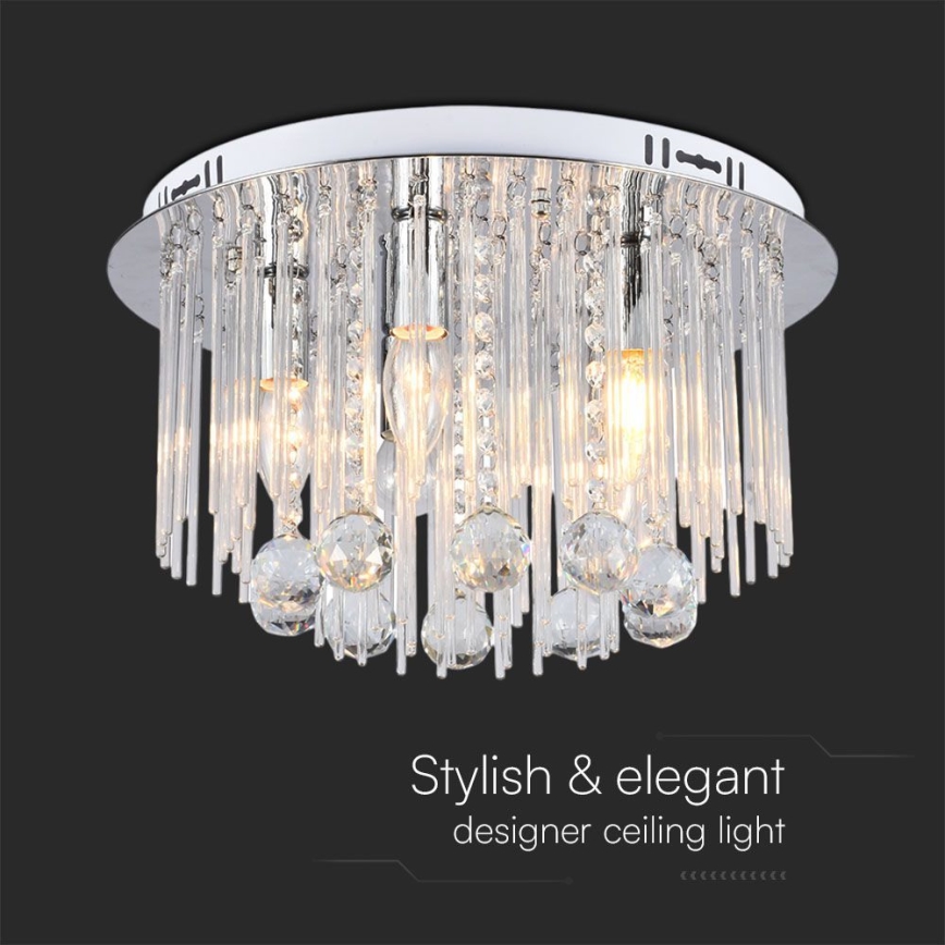 Ceiling light 5xE14/40W/230V d. 40 cm