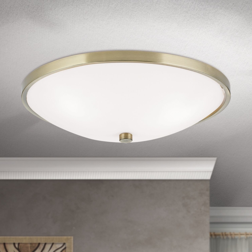 Ceiling light AIDA 3xE27/60W/230V d. 40 cm brass