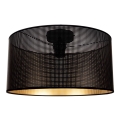 Ceiling light ALDO 1xE27/60W/230V d. 40 cm black