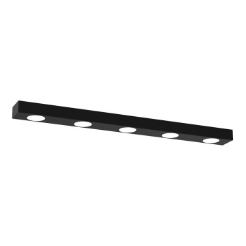 Ceiling light ALEXANDER 5xGX53/12W/230V black