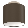 Ceiling light ARDEN 1xE27/15W/230V Ø 18 cm Black