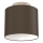 Ceiling light ARDEN 1xE27/15W/230V Ø 18 cm Black