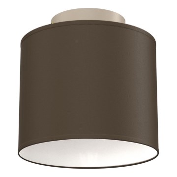 Ceiling light ARDEN 1xE27/15W/230V Ø 18 cm brown