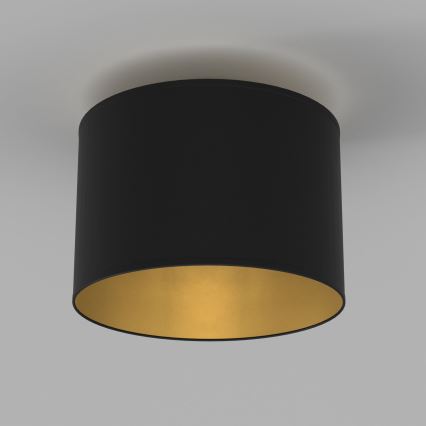 Ceiling light ARDEN 1xE27/15W/230V Ø 25 cm black