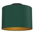 Ceiling light ARDEN 1xE27/15W/230V Ø 25 cm green