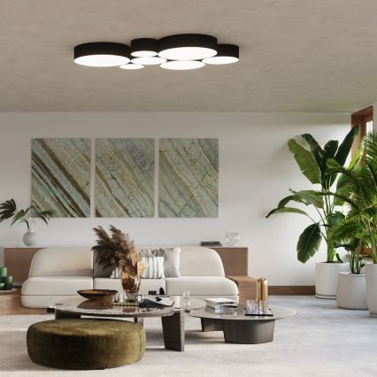 Ceiling light ARENA 4xE27/60W/230V black