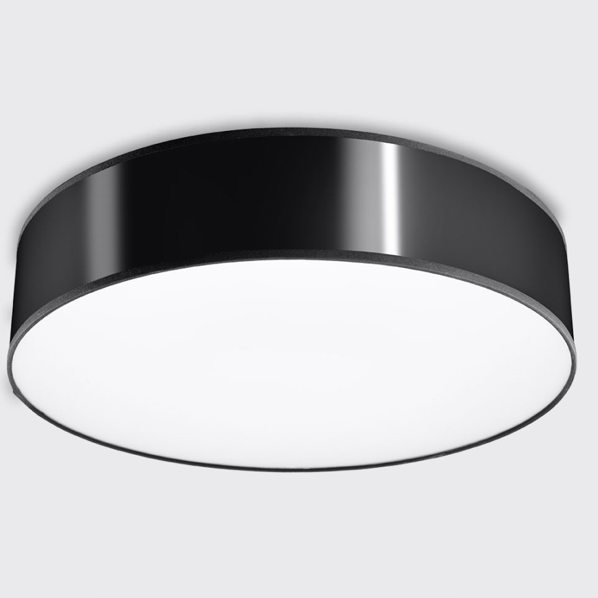 Ceiling light ARENA 4xE27/60W/230V black