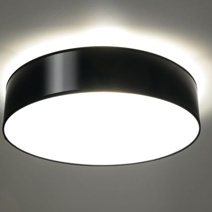 Ceiling light ARENA 4xE27/60W/230V black