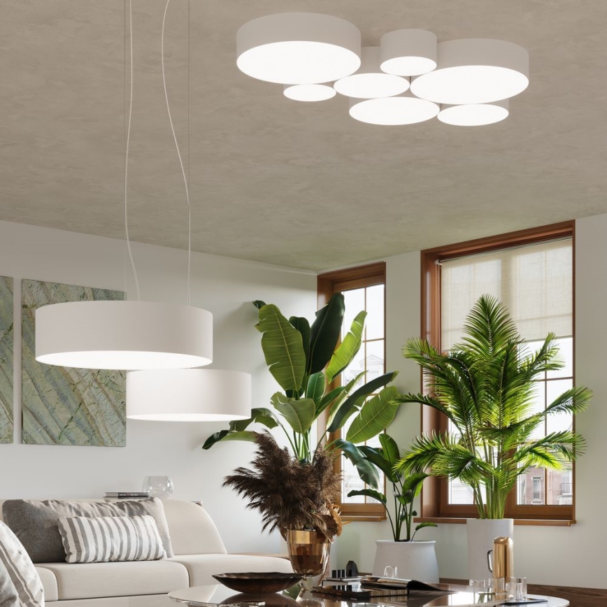 Ceiling light ARENA 4xE27/60W/230V white