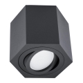Ceiling light ARENO 1xGU10/30W/230V black