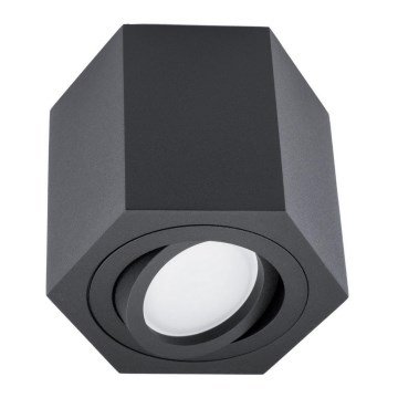 Ceiling light ARENO 1xGU10/30W/230V black