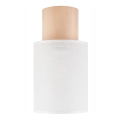 Ceiling light ARI 1xE27/60W/230V d. 16 cm white beech