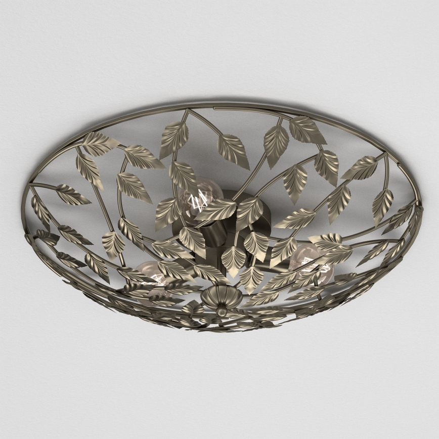 Ceiling light ARION 3xE27/15W/230V brass