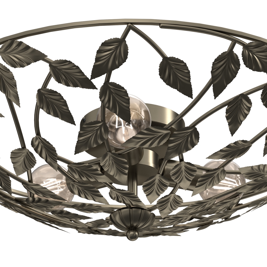 Ceiling light ARION 3xE27/15W/230V brass