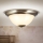 Ceiling light AUSTRIAN OLD LAMP 2xE27/60W/230V d. 27 cm bronze/beige