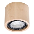 Ceiling light BASIC AR111 1xGU10/40W/230V beech
