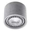 Ceiling light BASIC AR111 1xGU10/40W/230V concrete