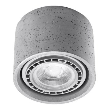 Ceiling light BASIC AR111 1xGU10/40W/230V concrete