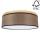 Ceiling light BENITA 2xE27/25W/230V d. 48 cm brown/oak – FSC certified