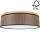 Ceiling light BENITA 4xE27/25W/230V d. 58 cm brown/oak – FSC certified