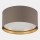 Ceiling light BILBAO 4xE27/15W/230V d. 45 cm brown/gold