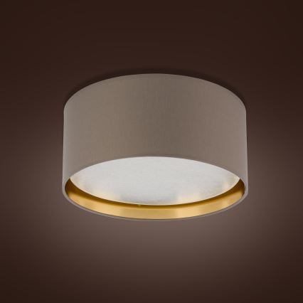 Ceiling light BILBAO 4xE27/15W/230V d. 45 cm brown/gold